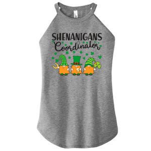 Funny St Patricks Day Shenanigans Coordinator Gnomes Women's Perfect Tri Rocker Tank