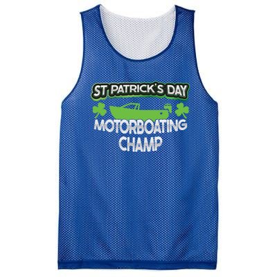 Funny St Patricks Day Adult Humor Motorboating Joke Gift Mesh Reversible Basketball Jersey Tank