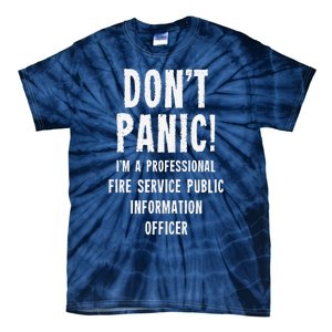 Fire Service Public Information Officer Tie-Dye T-Shirt