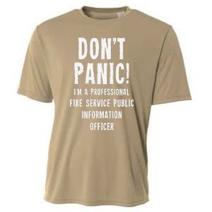 Fire Service Public Information Officer Cooling Performance Crew T-Shirt