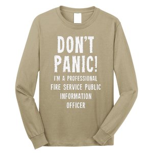 Fire Service Public Information Officer Long Sleeve Shirt