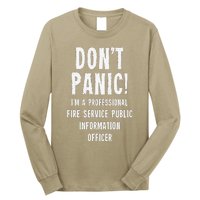 Fire Service Public Information Officer Long Sleeve Shirt