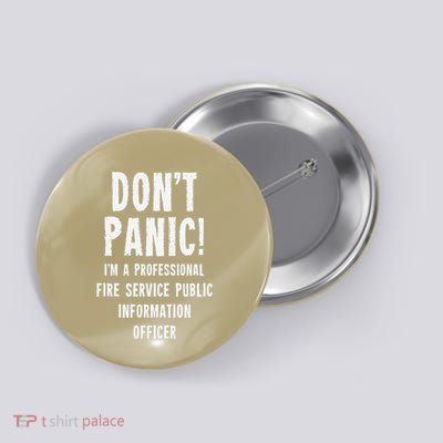 Fire Service Public Information Officer Button