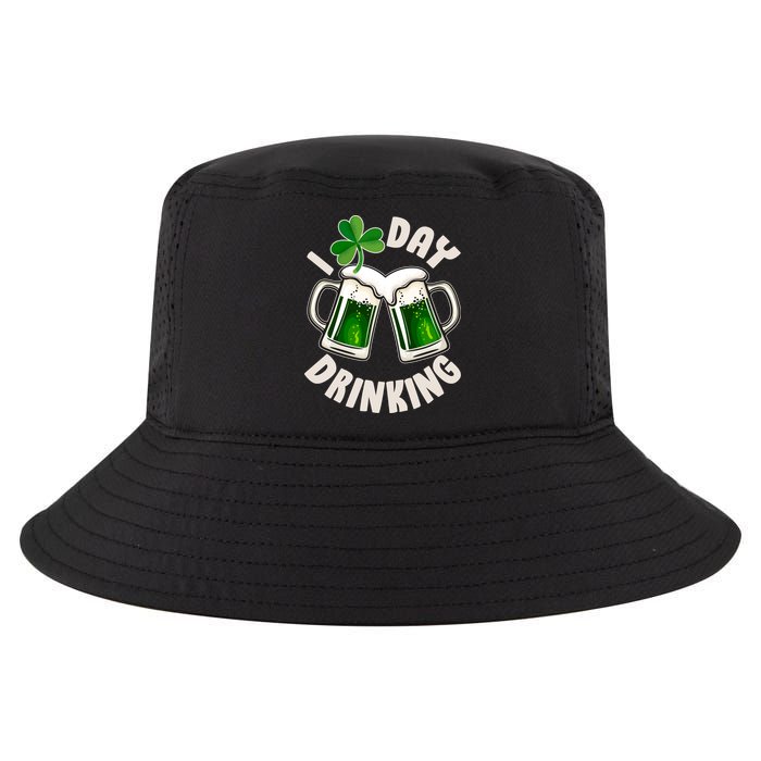 Funny St Patricks Day I Love Day Drinking Green Beer Cool Comfort Performance Bucket Hat