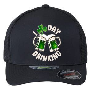 Funny St Patricks Day I Love Day Drinking Green Beer Flexfit Unipanel Trucker Cap