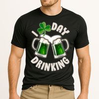 Funny St Patricks Day I Love Day Drinking Green Beer Cooling Performance Crew T-Shirt