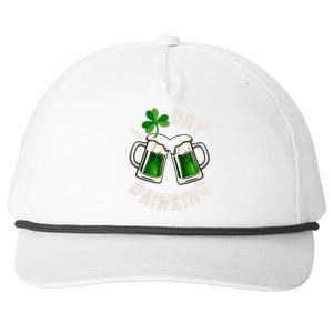 Funny St Patricks Day I Love Day Drinking Green Beer Snapback Five-Panel Rope Hat