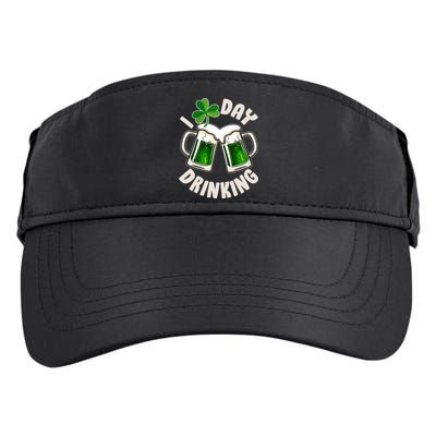 Funny St Patricks Day I Love Day Drinking Green Beer Adult Drive Performance Visor