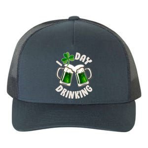 Funny St Patricks Day I Love Day Drinking Green Beer Yupoong Adult 5-Panel Trucker Hat