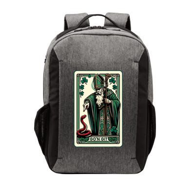 Funny St Patricks Day Tarot Card Gon Git St Patrick Vintage Vector Backpack