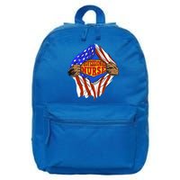 Funny Super Professional Nurse Hero Job Gift 16 in Basic Backpack