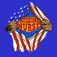 Funny Super Professional Nurse Hero Job Gift 16 in Basic Backpack