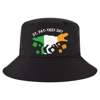 Funny St Pat Trex Day Cool Comfort Performance Bucket Hat