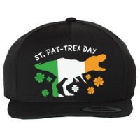 Funny St Pat Trex Day Wool Snapback Cap