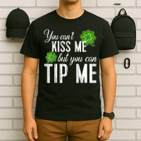 Funny St Patricks Day Waitress Bartender Waiter Tips T-Shirt
