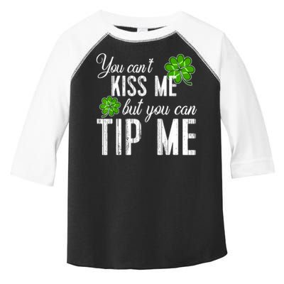 Funny St Patricks Day Waitress Bartender Waiter Tips Toddler Fine Jersey T-Shirt