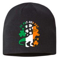 Funny St Patrex Day Happy St Patricks Day Trex Great Gift Sustainable Beanie