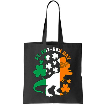 Funny St Patrex Day Happy St Patricks Day Trex Great Gift Tote Bag