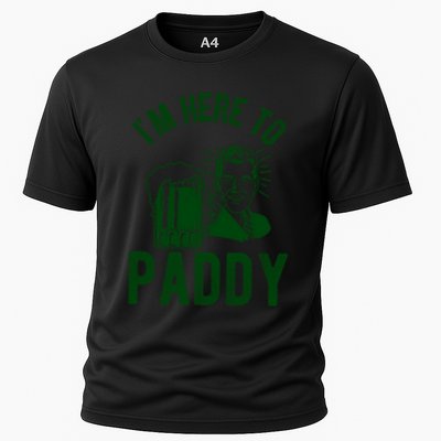 Funny St Patrick's Day Im Here To Paddy St Pats Gift Performance Shirt