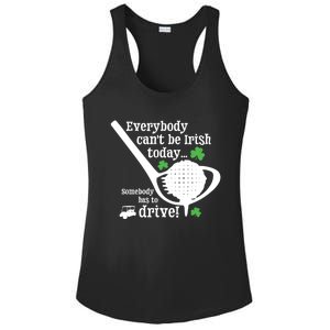 Funny St Patrick Day Golf Gift Funny Gift Ing Humor Irish Joke Gift Ladies PosiCharge Competitor Racerback Tank