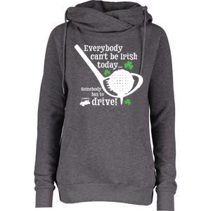 Funny St Patrick Day Golf Gift Funny Gift Ing Humor Irish Joke Gift Womens Funnel Neck Pullover Hood