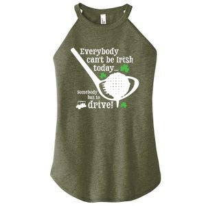 Funny St Patrick Day Golf Gift Funny Gift Ing Humor Irish Joke Gift Women's Perfect Tri Rocker Tank