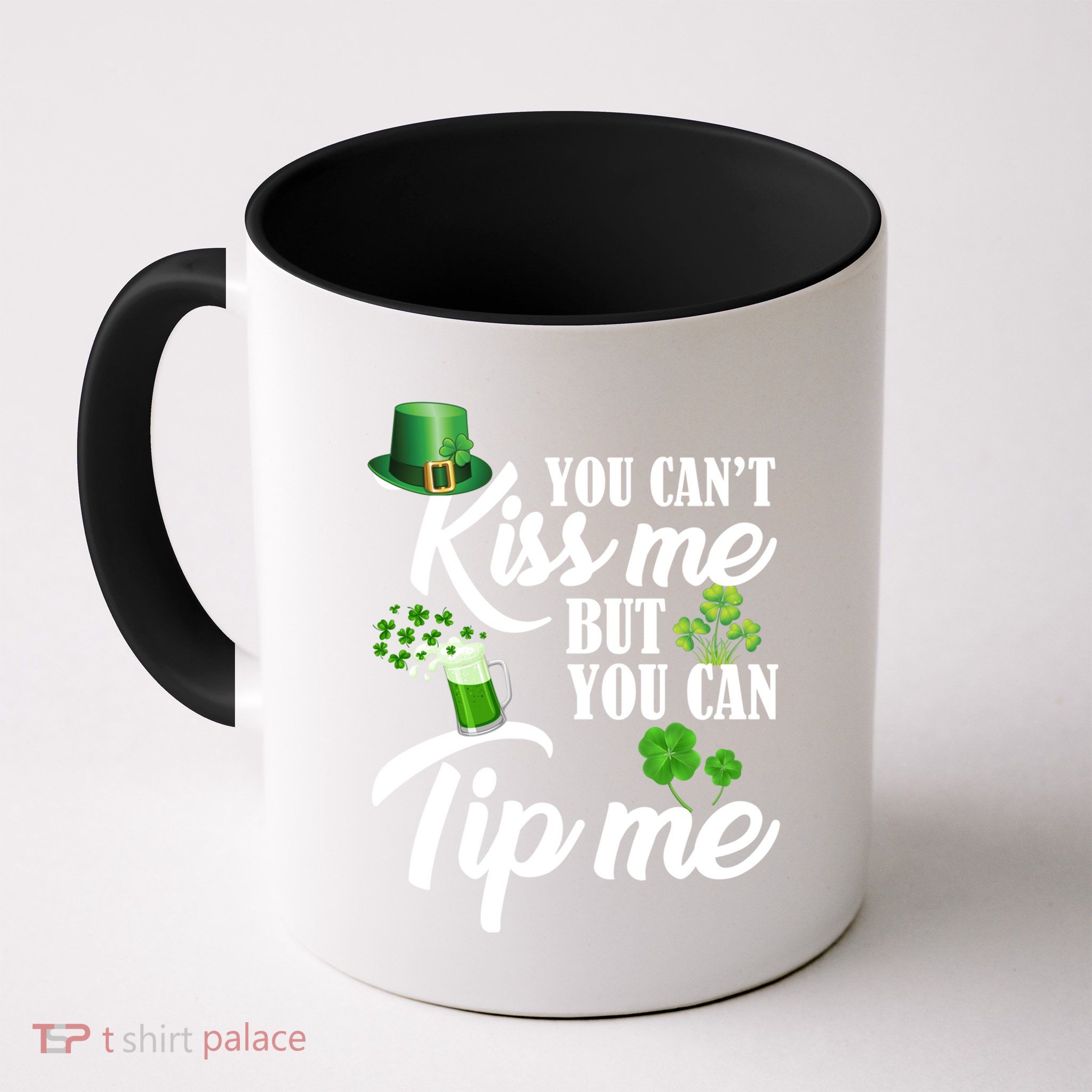 Funny St Patricks Day Waitress Bartender Waiter Tips Gift Mug