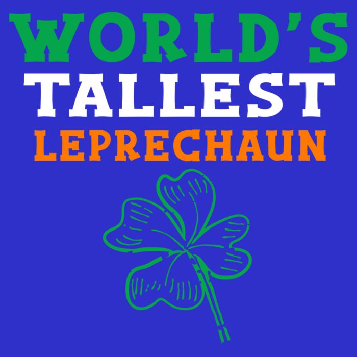 Funny Saint Patrick's Day Worlds Tallest Leprechaun Gift 16 in Basic Backpack
