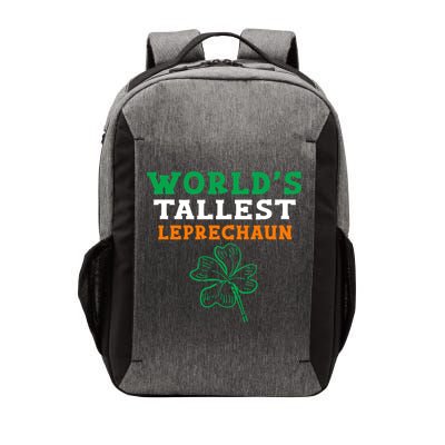 Funny Saint Patrick's Day Worlds Tallest Leprechaun Gift Vector Backpack