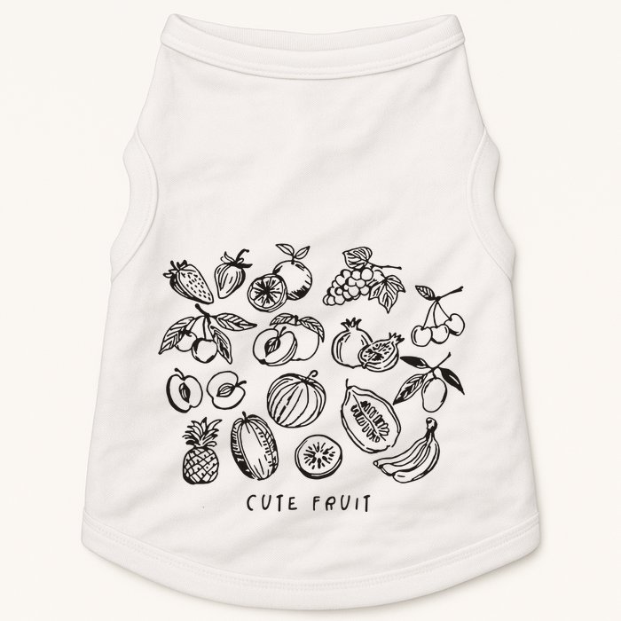 Fruity Subtle Pride Subtle Queer Subtle Bi Doggie Tank