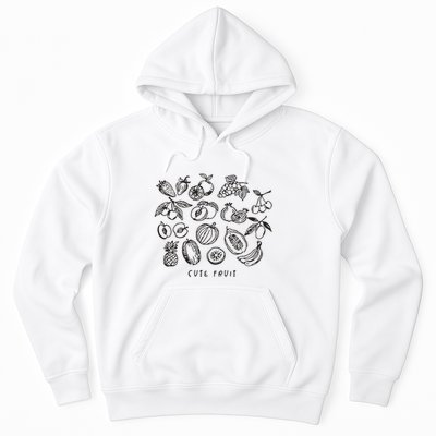 Fruity Subtle Pride Subtle Queer Subtle Bi Hoodie