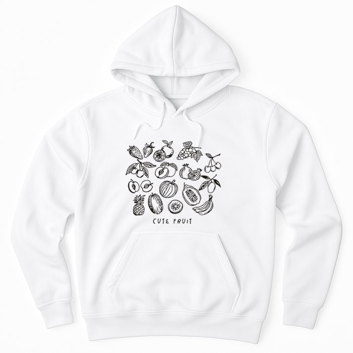 Fruity Subtle Pride Subtle Queer Subtle Bi Hoodie