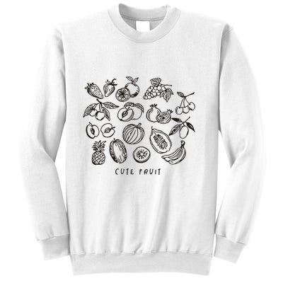 Fruity Subtle Pride Subtle Queer Subtle Bi Sweatshirt