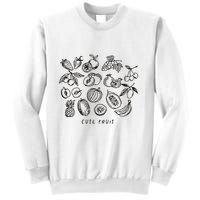 Fruity Subtle Pride Subtle Queer Subtle Bi Sweatshirt