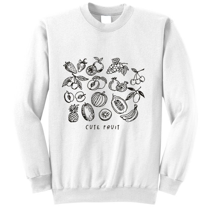 Fruity Subtle Pride Subtle Queer Subtle Bi Sweatshirt