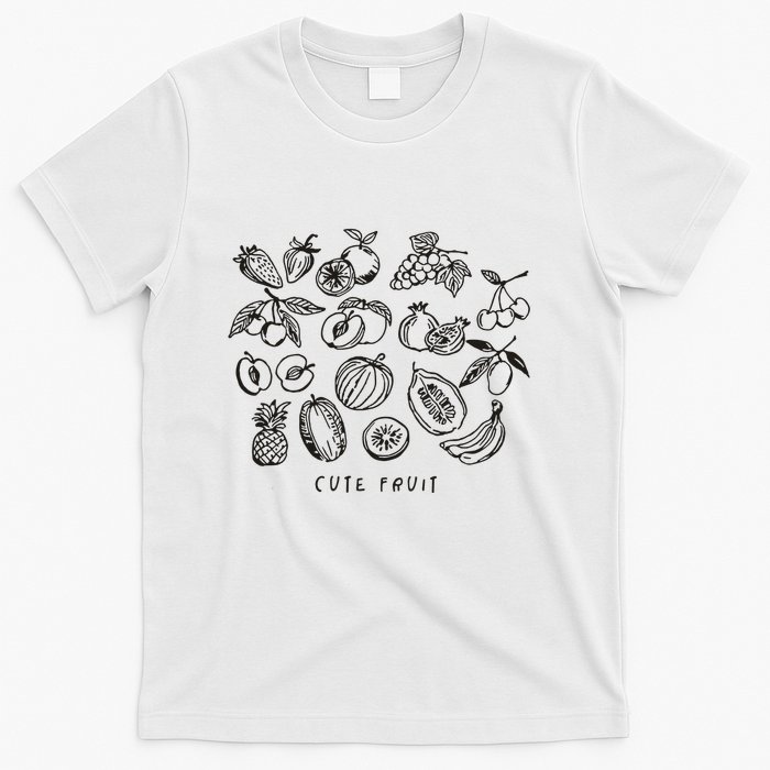 Fruity Subtle Pride Subtle Queer Subtle Bi T-Shirt
