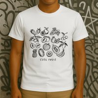 Fruity Subtle Pride Subtle Queer Subtle Bi T-Shirt