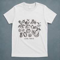 Fruity Subtle Pride Subtle Queer Subtle Bi T-Shirt