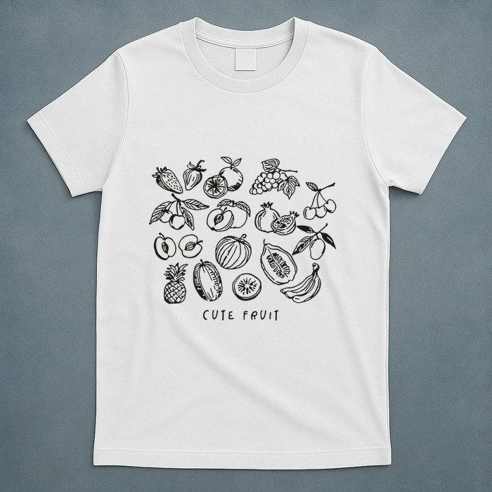Fruity Subtle Pride Subtle Queer Subtle Bi T-Shirt