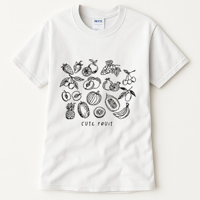 Fruity Subtle Pride Subtle Queer Subtle Bi Tall T-Shirt