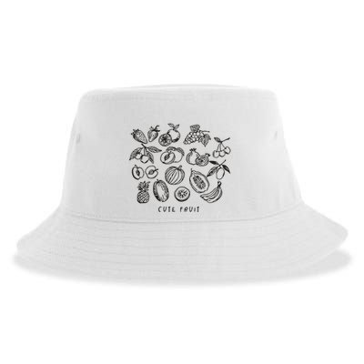Fruity Subtle Pride Subtle Queer Subtle Bi Sustainable Bucket Hat