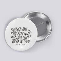 Fruity Subtle Pride Subtle Queer Subtle Bi Button