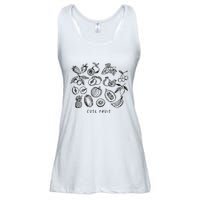 Fruity Subtle Pride Subtle Queer Subtle Bi Ladies Essential Flowy Tank