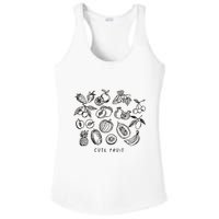 Fruity Subtle Pride Subtle Queer Subtle Bi Ladies PosiCharge Competitor Racerback Tank