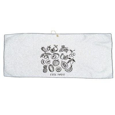 Fruity Subtle Pride Subtle Queer Subtle Bi Large Microfiber Waffle Golf Towel