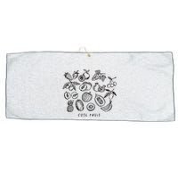 Fruity Subtle Pride Subtle Queer Subtle Bi Large Microfiber Waffle Golf Towel