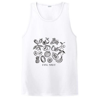 Fruity Subtle Pride Subtle Queer Subtle Bi PosiCharge Competitor Tank