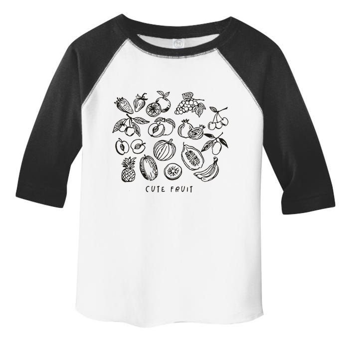 Fruity Subtle Pride Subtle Queer Subtle Bi Toddler Fine Jersey T-Shirt