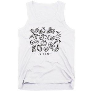 Fruity Subtle Pride Subtle Queer Subtle Bi Tank Top