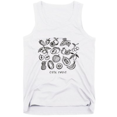 Fruity Subtle Pride Subtle Queer Subtle Bi Tank Top